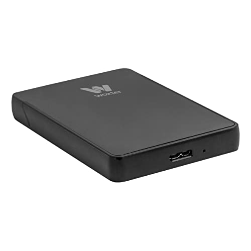 Woxter i-Case 230 Carcasa para Disco Duro, HD, 2.5 pulagas, conexión USB 3.0 con Cable Incluido, sin Tornillos, Color Negro