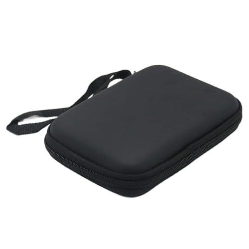 Funda de viaje compacta para discos duros de 6,3 cm, cables de datos y pequeñas bolsas de soporte para accesorios electrónicos