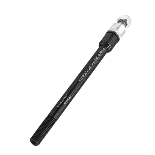 Yhenlovtt Bicicleta de aluminio P10 ajustable 160178 mm con 4 bicicletas para remolque de aleación adaptador de eje pasante de 12 mm, se adapta a espaciadores P15 P175 roscas para longitud para (P15)