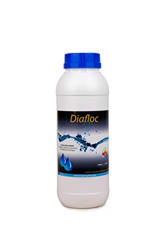 Floculante líquido Concentrado Especial Mini Piscinas DIAFLOC - CLARIFICA EL Agua TURBIA - 1 LITRO
