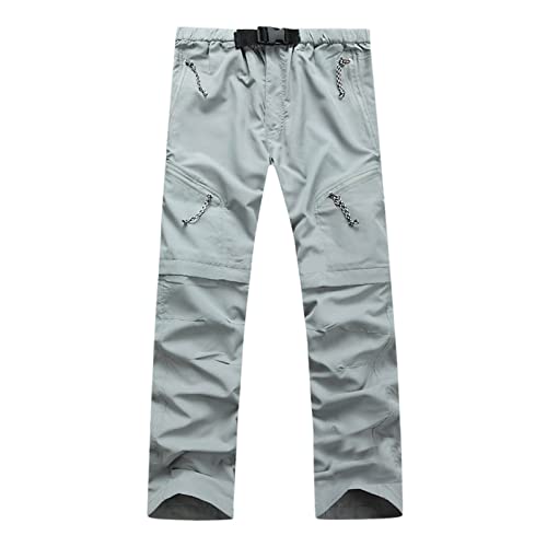 NUSGEAR 2023 Pantalones para Hombre,Pantalones de Trekking Desmontable Secado rápido Pantalones de Escalada Trabajo Pantalones Trabajo Jogging Pants Al Aire Libre
