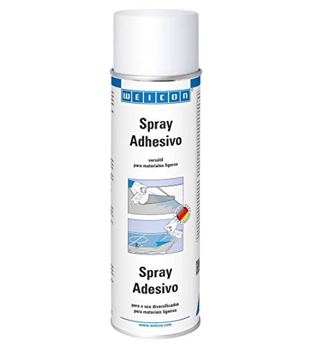WEICON Spray Adhesivo | 500 ml | De aplicación universal | Transparante