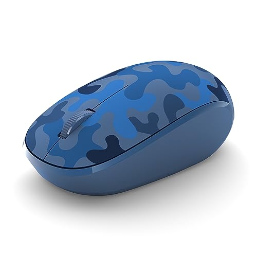 Microsoft Bluetooth Ratón Camuflaje, Azul