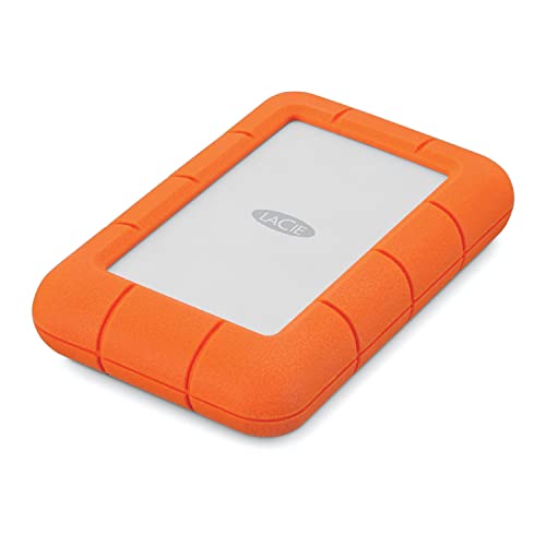 LaCie Rugged Mini - Disco Duro Externo portátil para Mac y PC 1 TB (USB 3.0, 2.5')