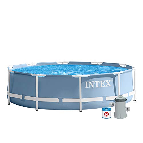 Intex 28702NP - Piscina desmontable con depuradora 305 x 76 cm, 4.485 litros