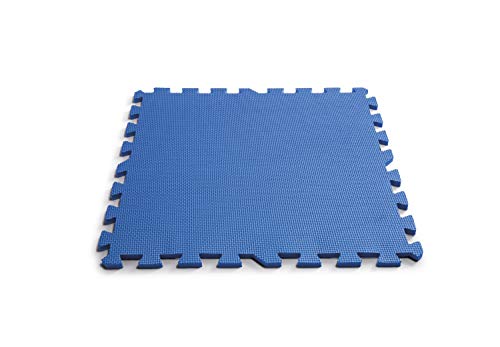 Intex 29081 - Protector suelo para piscinas 50 x 50 x 1 cm, 8 piezas