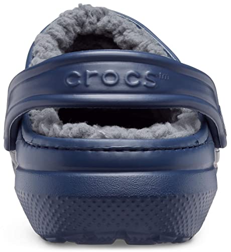 Crocs Classic Lined Clog, Zuecos Unisex adulto, Navy/Charcoal, 38/39 EU