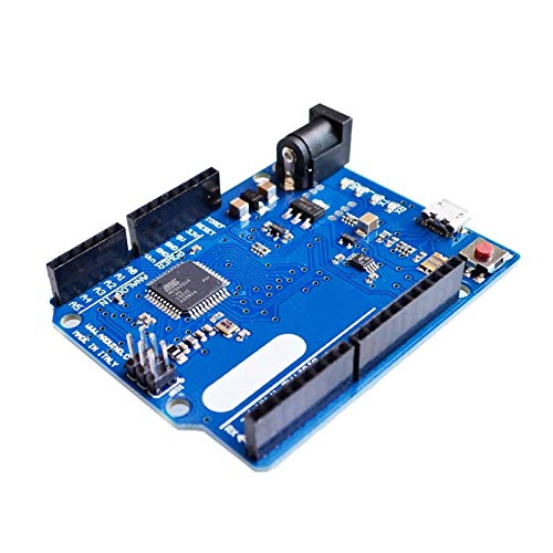 ARCELI 1PC Placa de Desarrollo Leonardo R3 Microcontrolador ATmega32u4 para arduino + Cable USB